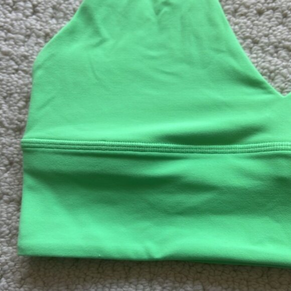 Lululemon Align V-Neck Bra Light Support, A/B Cup Size 6 - Picture 2 of 7